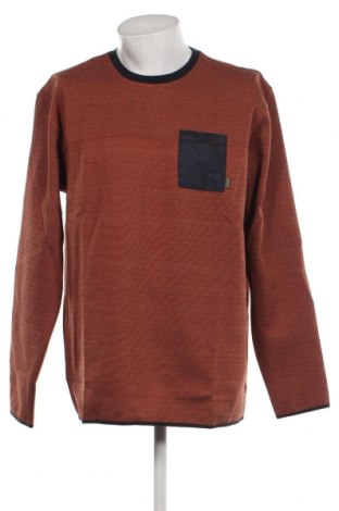 Ανδρική μπλούζα Gabbiano, Μέγεθος 3XL, Χρώμα Καφέ, Τιμή 14,05 €