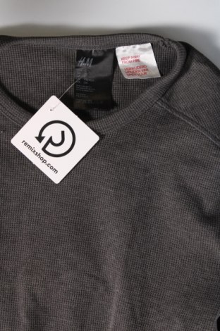 Ανδρική μπλούζα H&M, Μέγεθος S, Χρώμα Γκρί, Τιμή 3,06 €