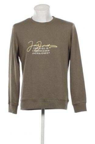 Bluză de bărbați Jack & Jones, Mărime L, Culoare Verde, Preț 131,58 Lei