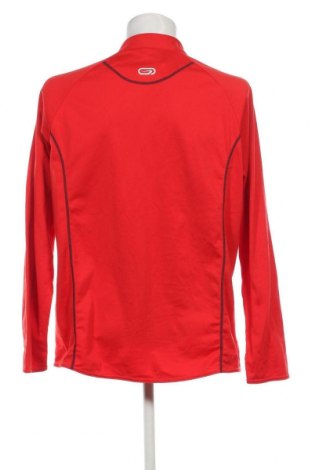 Мъжка блуза Kalenji, Размер XXL, Цвят Червен, Цена 23,00 лв.