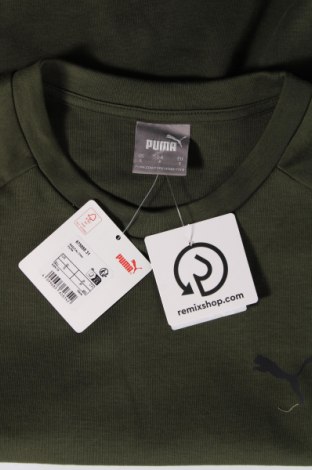Ανδρική μπλούζα PUMA, Μέγεθος S, Χρώμα Πράσινο, Τιμή 15,22 €
