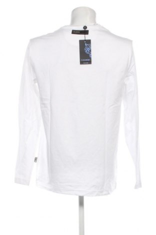 Bluză de bărbați Plein Sport, Mărime XL, Culoare Alb, Preț 436,58 Lei