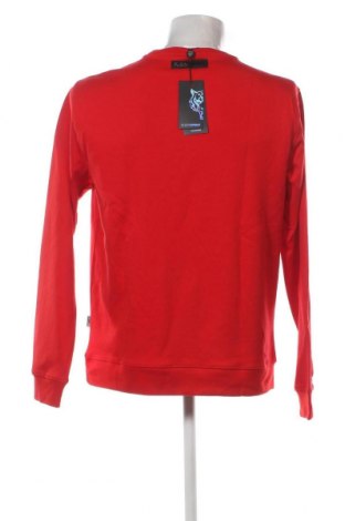 Мъжка блуза Plein Sport, Размер XL, Цвят Червен, Цена 210,00 лв.