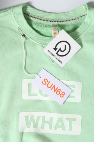 Мъжка блуза SUN68, Размер S, Цвят Зелен, Цена 80,58 лв.