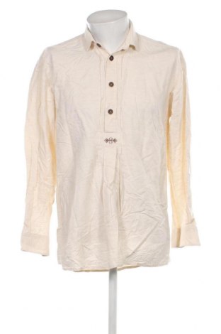 Ανδρική μπλούζα Trachten, Μέγεθος M, Χρώμα Εκρού, Τιμή 4,95 €
