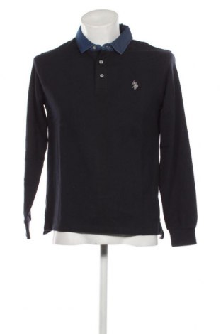 Мъжка блуза U.S. Polo Assn., Размер M, Цвят Син, Цена 77,52 лв.