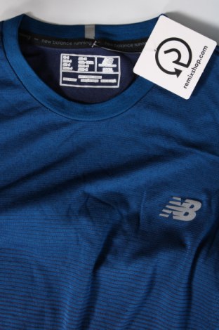 Ανδρική μπλούζα New Balance, Μέγεθος S, Χρώμα Μπλέ, Τιμή 37,11 €
