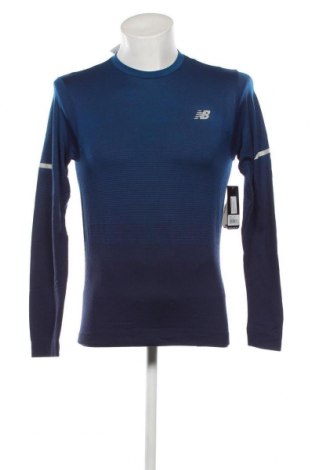 Ανδρική μπλούζα New Balance, Μέγεθος S, Χρώμα Μπλέ, Τιμή 22,27 €