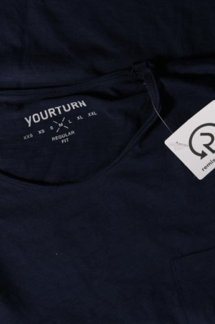 Ανδρική μπλούζα Your Turn, Μέγεθος M, Χρώμα Μπλέ, Τιμή 6,68 €