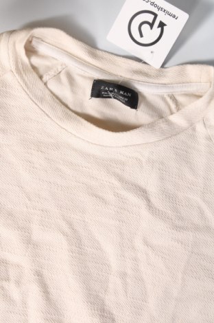 Bluză de bărbați Zara Man, Mărime S, Culoare Ecru, Preț 49,34 Lei