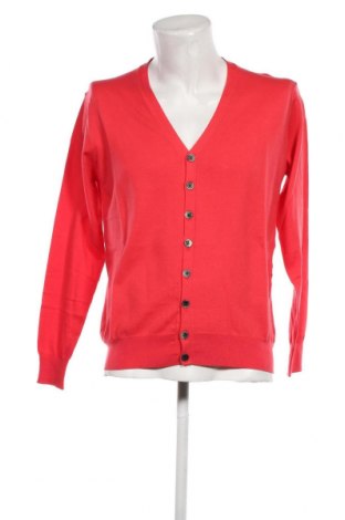 Jachetă tricotată de bărbați Cashmere Company, Mărime L, Culoare Roșu, Preț 219,90 Lei
