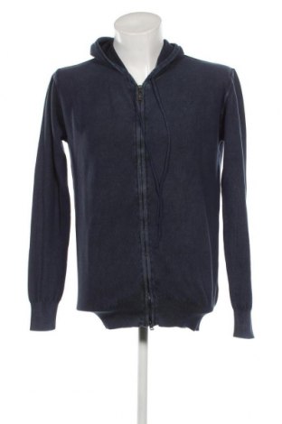 Jachetă tricotată de bărbați Cashmere Company, Mărime L, Culoare Albastru, Preț 376,97 Lei