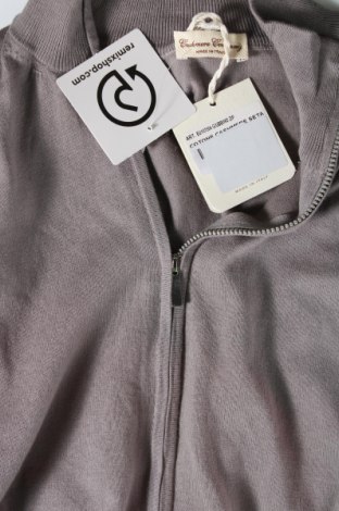 Jachetă tricotată de bărbați Cashmere Company, Mărime XL, Culoare Gri, Preț 232,47 Lei