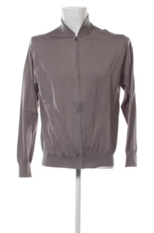 Jachetă tricotată de bărbați Cashmere Company, Mărime XL, Culoare Gri, Preț 125,66 Lei
