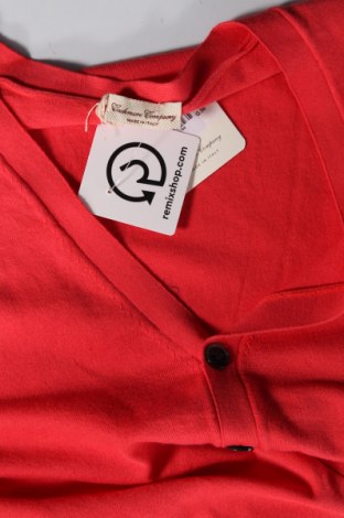 Jachetă tricotată de bărbați Cashmere Company, Mărime XL, Culoare Roșu, Preț 94,24 Lei