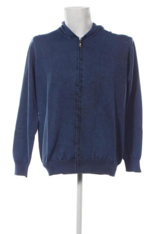 Herren Strickjacke Cashmere Company, Größe XL, Farbe Blau, Preis 36,43 €