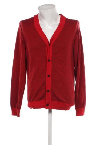 Jachetă tricotată de bărbați H&M, Mărime M, Culoare Roșu, Preț 54,37 Lei