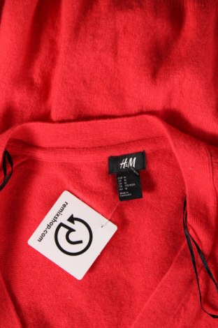 Herren Strickjacke H&M Divided, Größe M, Farbe Rot, Preis 4,45 €