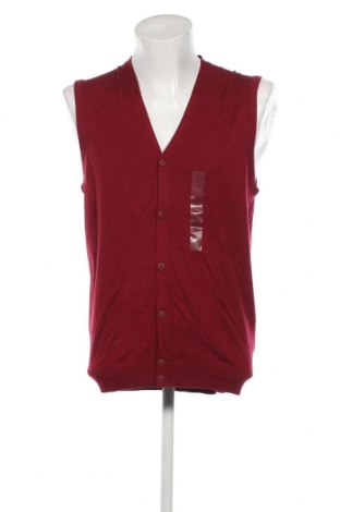 Jachetă tricotată de bărbați Oviesse, Mărime XL, Culoare Roșu, Preț 39,34 Lei