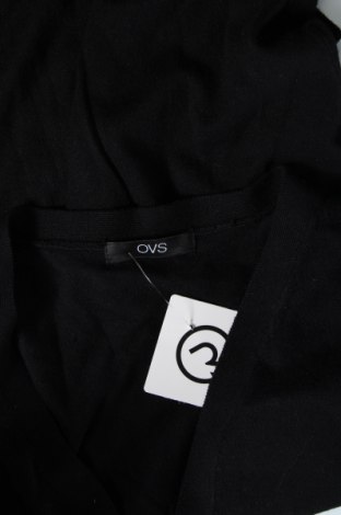 Jachetă tricotată de bărbați Oviesse, Mărime S, Culoare Negru, Preț 31,78 Lei