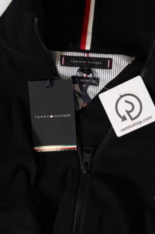 Herren Strickjacke Tommy Hilfiger, Größe L, Farbe Schwarz, Preis € 56,26