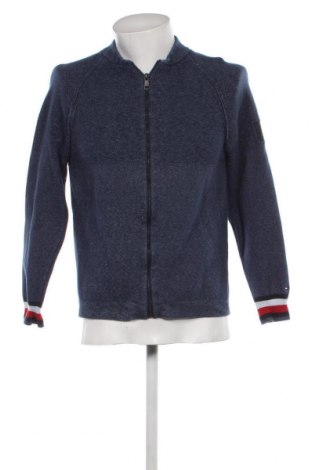 Jachetă tricotată de bărbați Tommy Hilfiger, Mărime M, Culoare Albastru, Preț 127,50 Lei