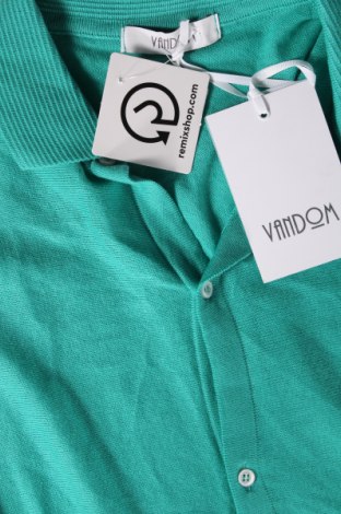 Jachetă tricotată de bărbați VANDOM, Mărime XL, Culoare Verde, Preț 82,50 Lei