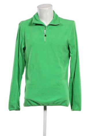 Мъжка поларена блуза Printer, Размер L, Цвят Зелен, Цена 12,65 лв.