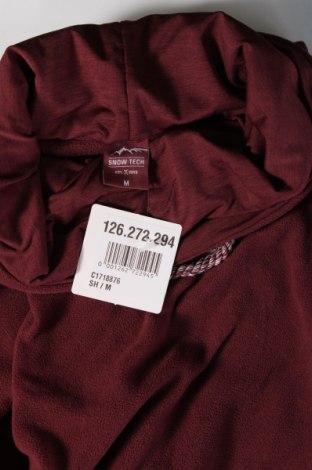 Herren Fleece Shirt TCM, Größe M, Farbe Rot, Preis 4,48 €