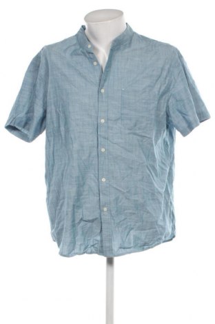 Ανδρικό πουκάμισο, Μέγεθος 5XL, Χρώμα Μπλέ, Τιμή 15,97 €