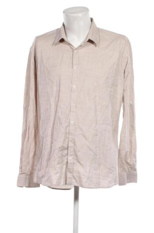 Ανδρικό πουκάμισο, Μέγεθος XXL, Χρώμα  Μπέζ, Τιμή 9,15 €