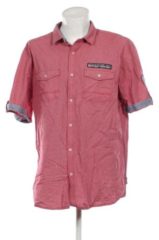 Ανδρικό πουκάμισο, Μέγεθος 3XL, Χρώμα Κόκκινο, Τιμή 7,18 €