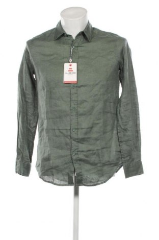 Ανδρικό πουκάμισο Allen Cox, Μέγεθος S, Χρώμα Πράσινο, Τιμή 14,84 €