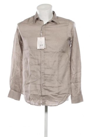 Ανδρικό πουκάμισο Allen Cox, Μέγεθος S, Χρώμα Γκρί, Τιμή 14,84 €