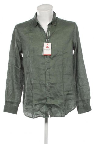 Ανδρικό πουκάμισο Allen Cox, Μέγεθος L, Χρώμα Πράσινο, Τιμή 22,27 €