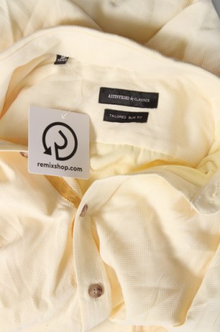Мъжка риза Altinyildiz, Размер M, Цвят Жълт, Цена 29,00 лв.