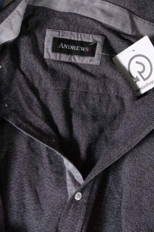 Pánska košeľa  Andrews, Veľkosť L, Farba Sivá, Cena  13,61 €