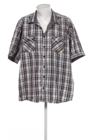 Мъжка риза Angelo Litrico, Размер 5XL, Цвят Многоцветен, Цена 27,26 лв.