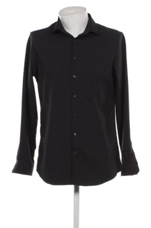 Ανδρικό πουκάμισο Angelo Litrico, Μέγεθος M, Χρώμα Μαύρο, Τιμή 9,00 €