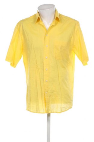 Ανδρικό πουκάμισο Benetti, Μέγεθος M, Χρώμα Κίτρινο, Τιμή 9,08 €