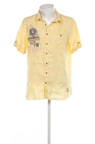Мъжка риза Bpc Bonprix Collection, Размер L, Цвят Жълт, Цена 16,53 лв.