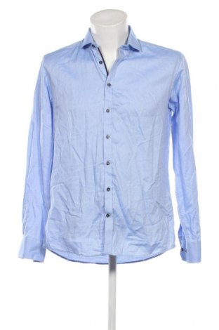 Мъжка риза Bruun & Stengade, Размер L, Цвят Син, Цена 37,83 лв.