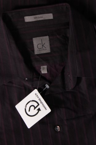 Ανδρικό πουκάμισο Calvin Klein, Μέγεθος XL, Χρώμα Βιολετί, Τιμή 22,59 €