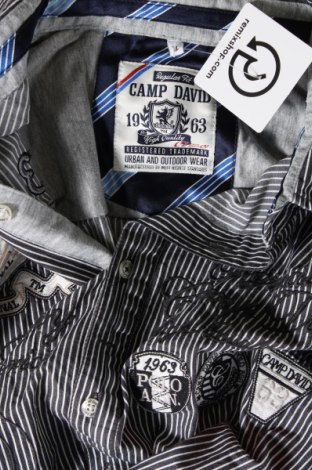 Pánska košeľa  Camp David, Veľkosť XL, Farba Sivá, Cena  22,11 €