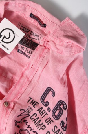 Pánska košeľa  Camp David, Veľkosť XXL, Farba Ružová, Cena  22,11 €