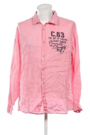 Ανδρικό πουκάμισο Camp David, Μέγεθος XXL, Χρώμα Ρόζ , Τιμή 24,12 €