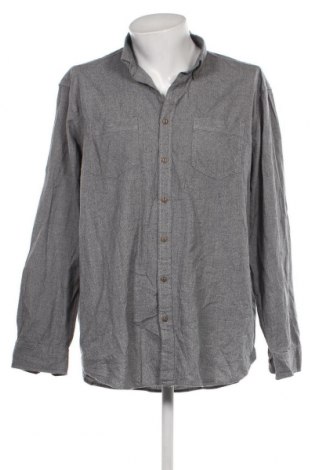 Ανδρικό πουκάμισο Canda, Μέγεθος XL, Χρώμα Γκρί, Τιμή 4,84 €
