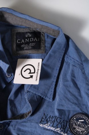 Ανδρικό πουκάμισο Canda, Μέγεθος 3XL, Χρώμα Μπλέ, Τιμή 14,17 €