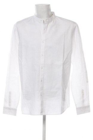 Męska koszula Cashmere Company, Rozmiar XL, Kolor Biały, Cena 375,83 zł