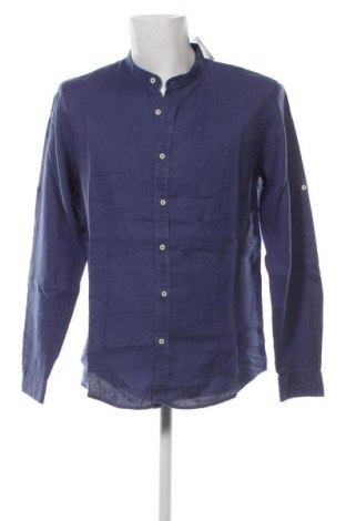 Ανδρικό πουκάμισο Cashmere Company, Μέγεθος L, Χρώμα Μπλέ, Τιμή 73,45 €